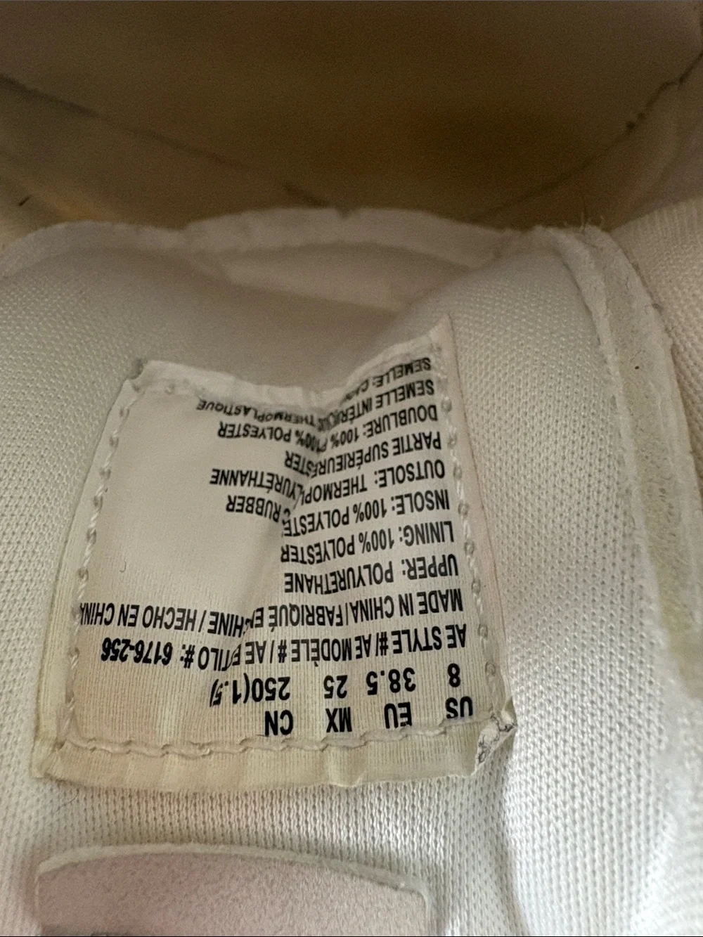 American Eagle Outfitters white sneakers